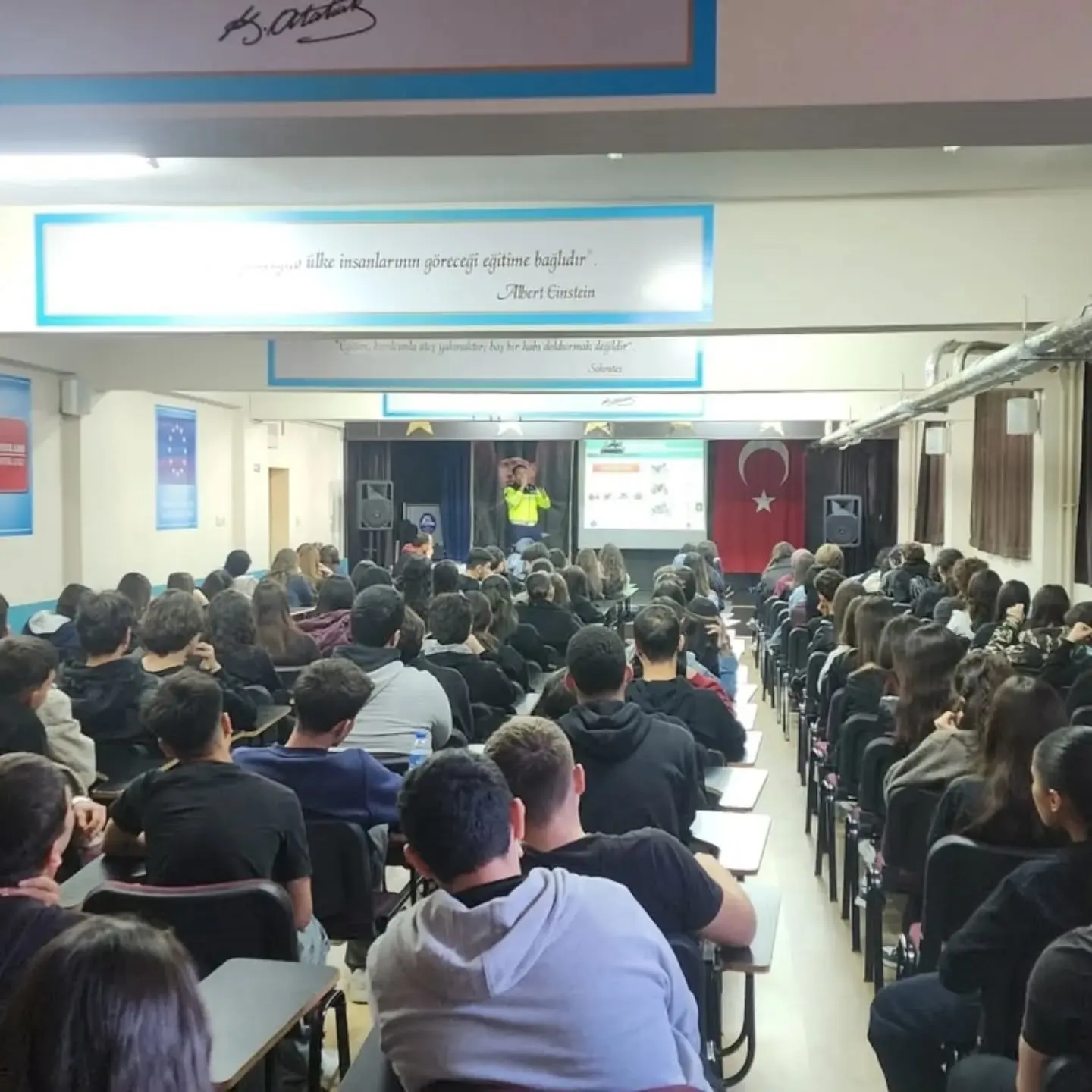 Kuyucak’ta öğrencilere trafik eğitimi verildi - 5