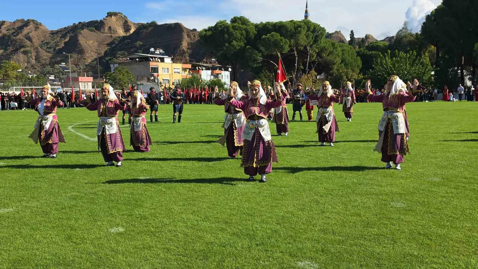 Nazilli’de sokaklar kırmızı beyaza büründü - 9