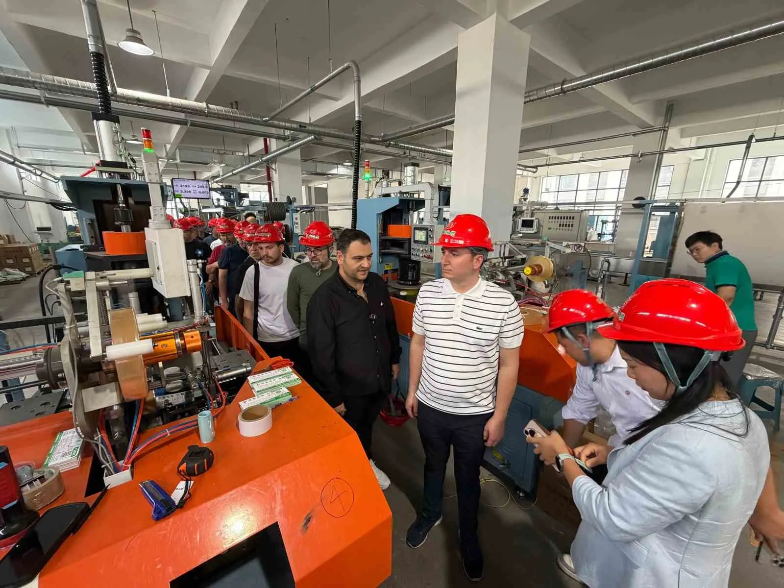 DTO heyeti Çin’de kablo fabrikasını inceledi - 2
