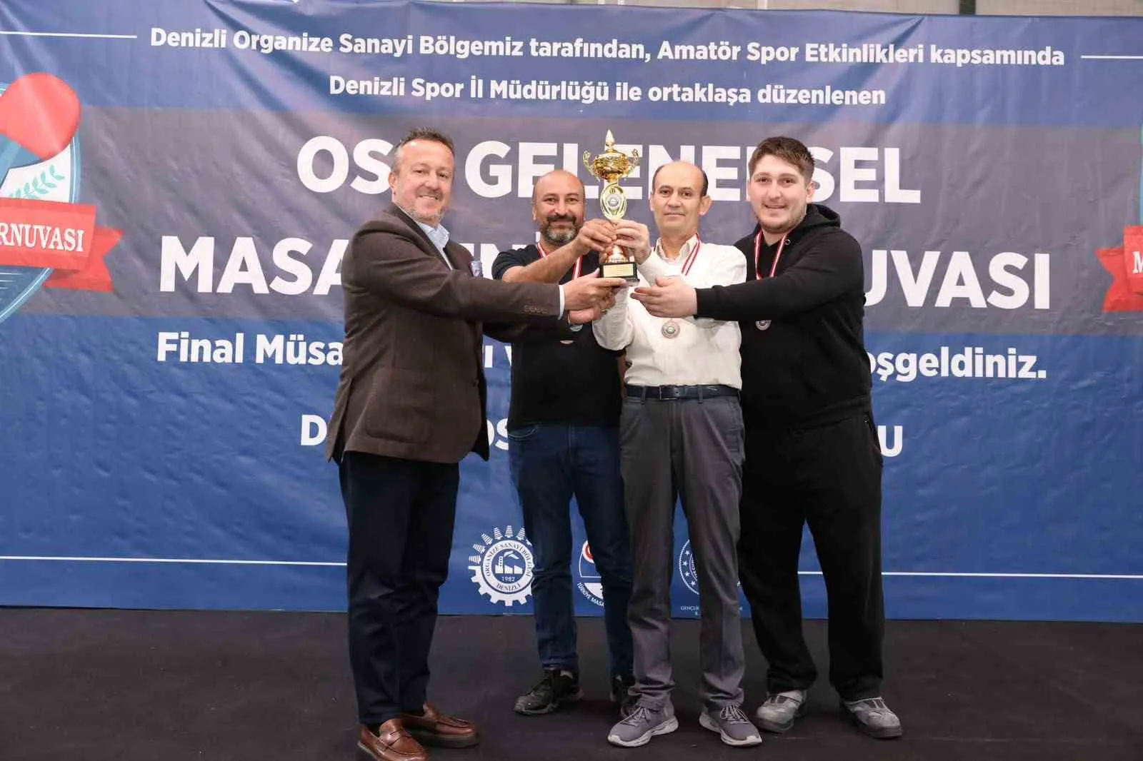 Denizli OSB 7. Masa Tenisi Turnuvası şampiyonu belli oldu - 6