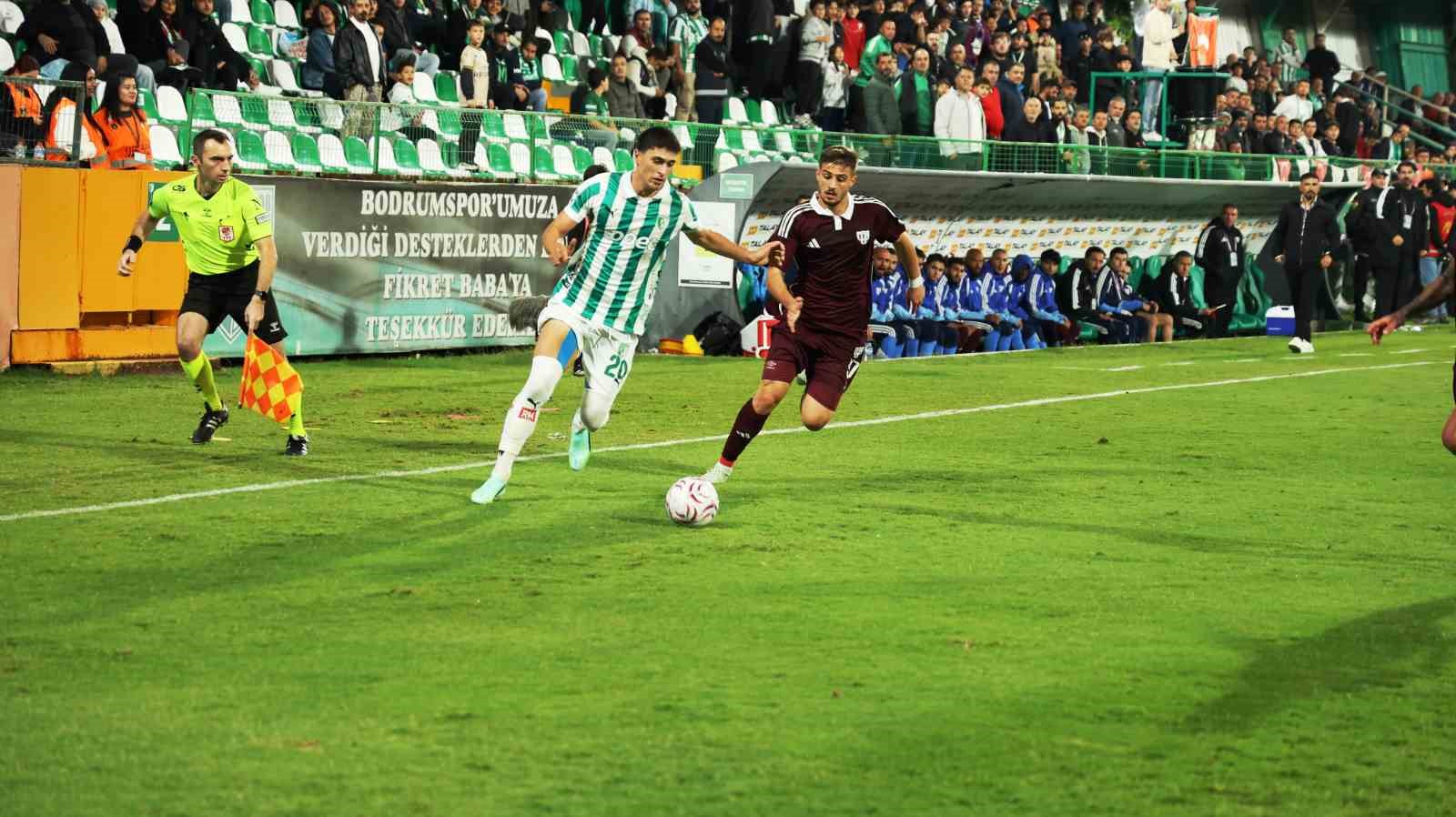 Trendyol 1. Lig: Bodrum FK: 2 - Bandırmaspor: 1