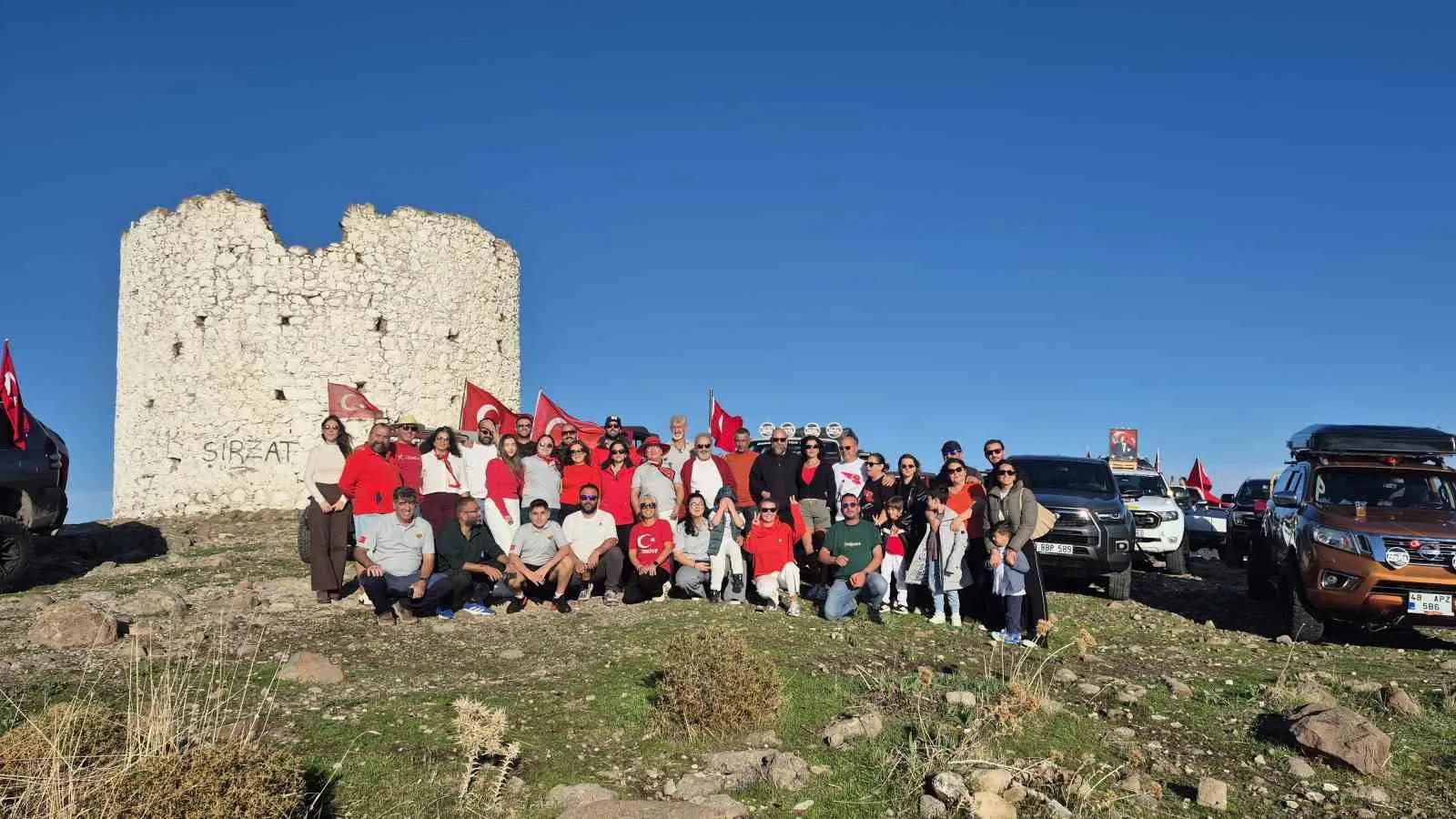 Bodrum’da arazi araçlarıyla bayram kutlaması - 2