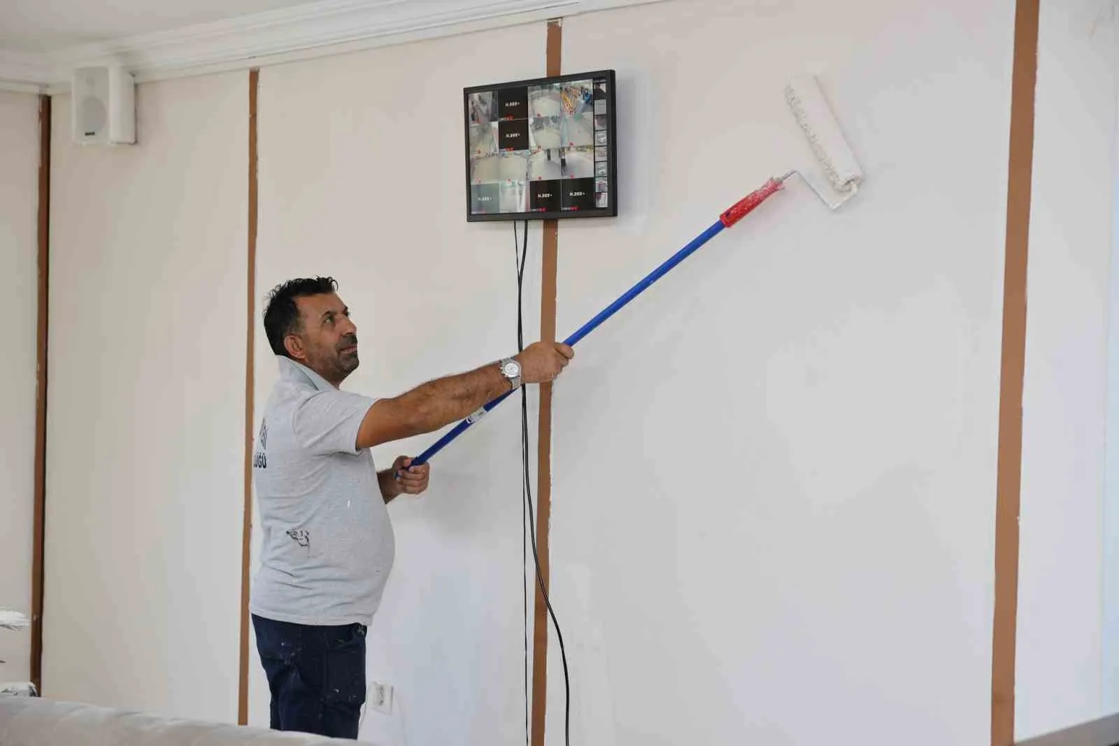 Şehzadeler Belediyesinden kamu binalarına bakım çalışması - 4