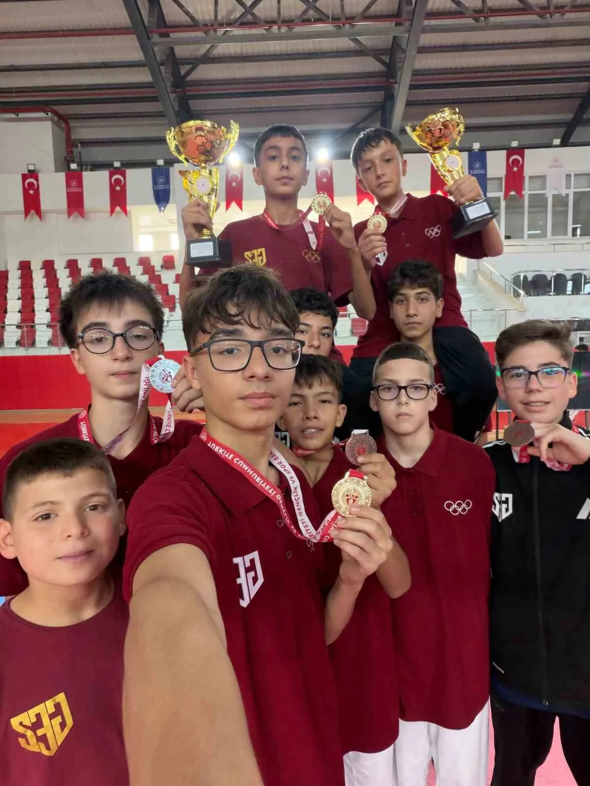 Aydınlı taekwondoculardan 8 madalyalı şampiyonluk - 3