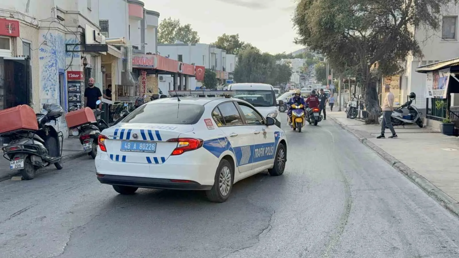 Bodrum’da alev topuna dönen depo 15 dakikada kül oldu