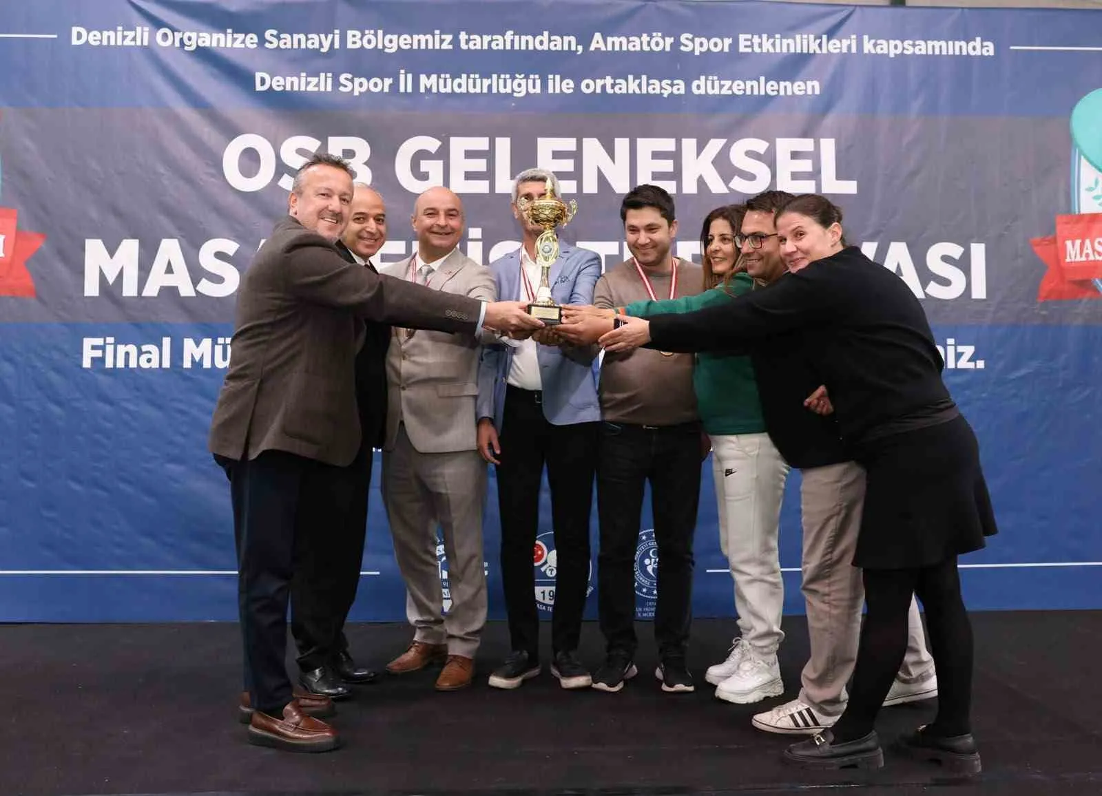 Denizli OSB 7. Masa Tenisi Turnuvası şampiyonu belli oldu - 7