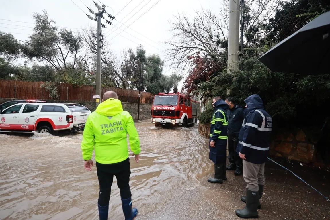 Bodrum’da yağış seferberliği - 10