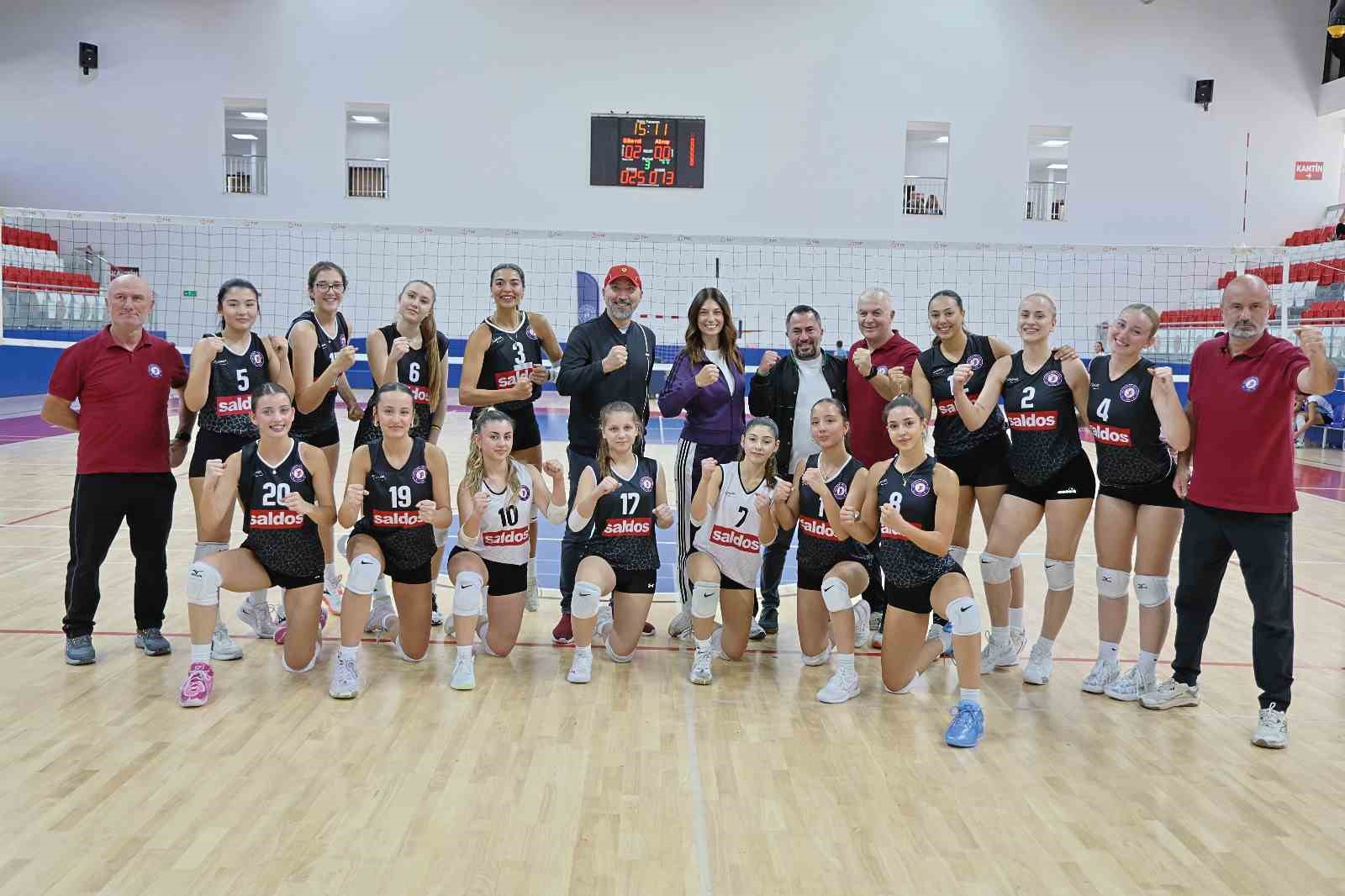 Söke’nin sultanlarından net galibiyet; 3-0