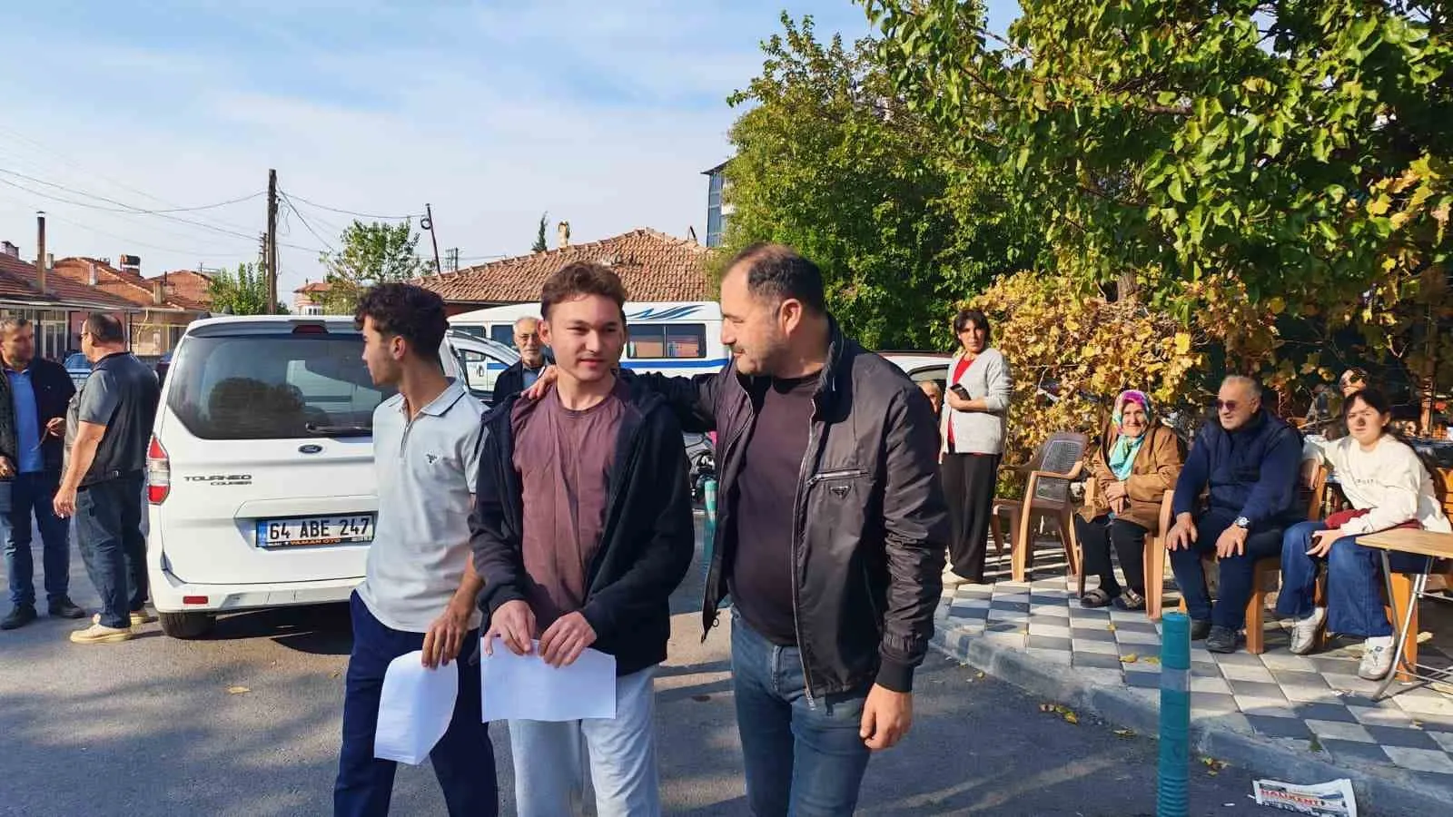 Sınava 1 dakika kala jandarma imdada yetişti - 5