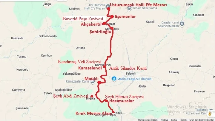 Selendi’de milli mücadelenin izleri 26,2 kilometrelik rotayla yaşatılacak
