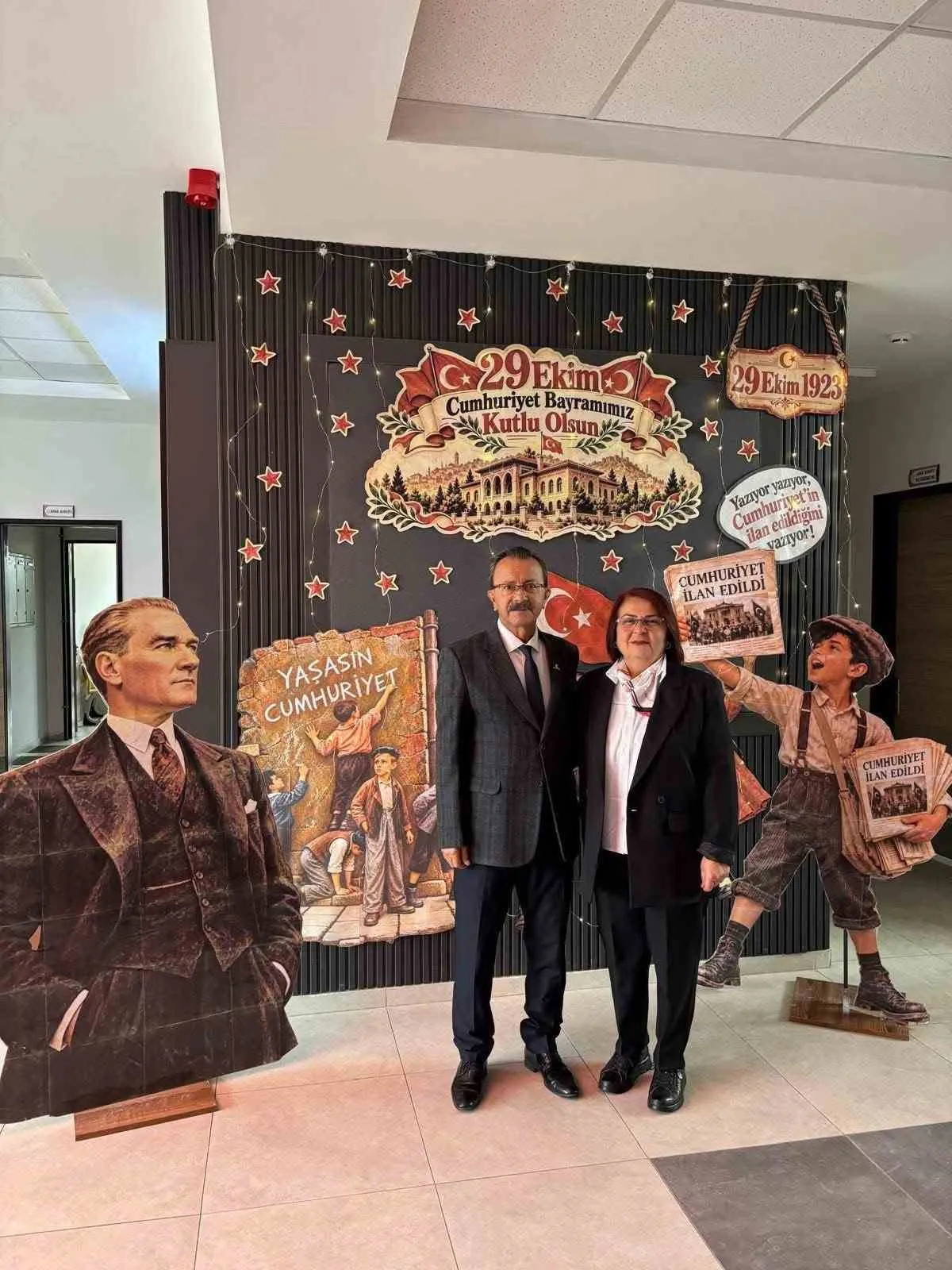 Cumhuriyetin 103. yılına özel hazırlanan hatıra köşesine yoğun ilgi - 6