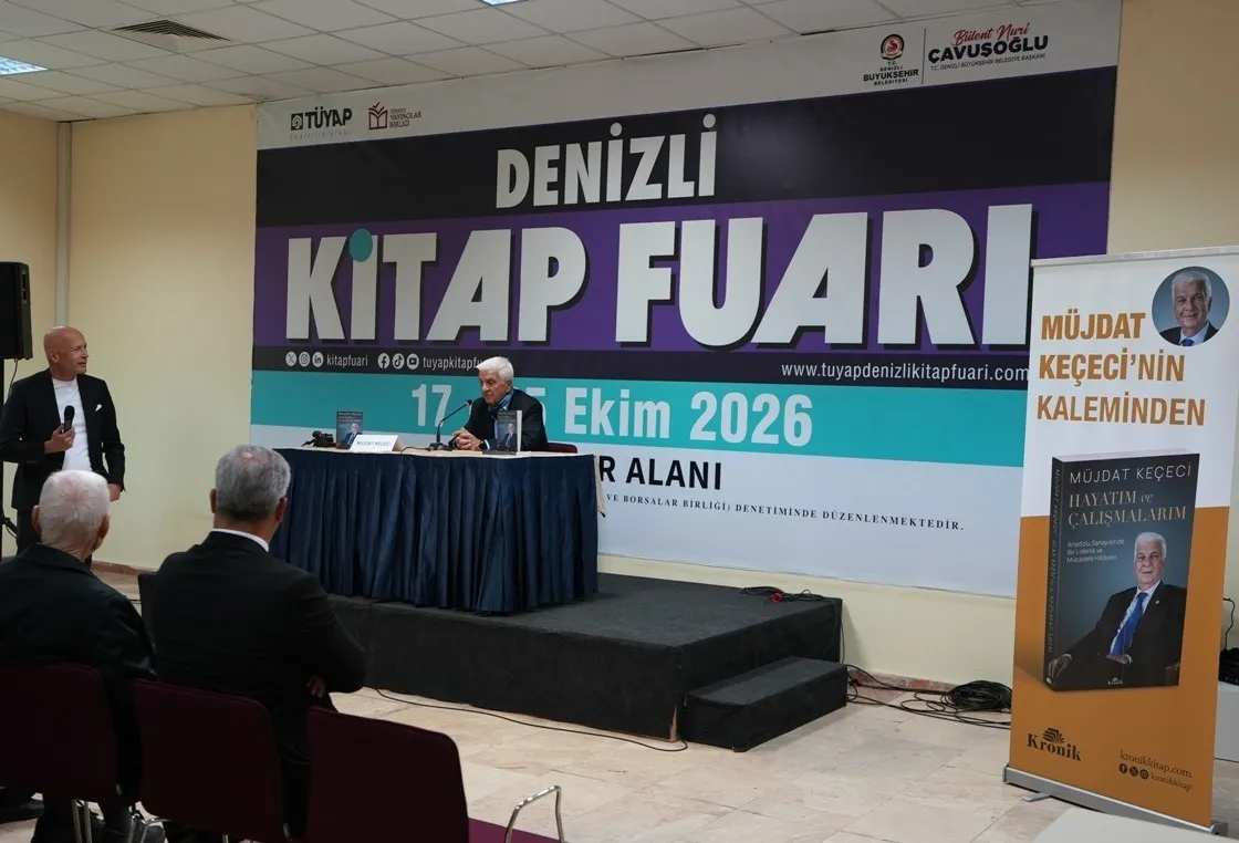 Denizli TÜYAP Kitap Fuarı’nda yazar yağmuru sürüyor - 2