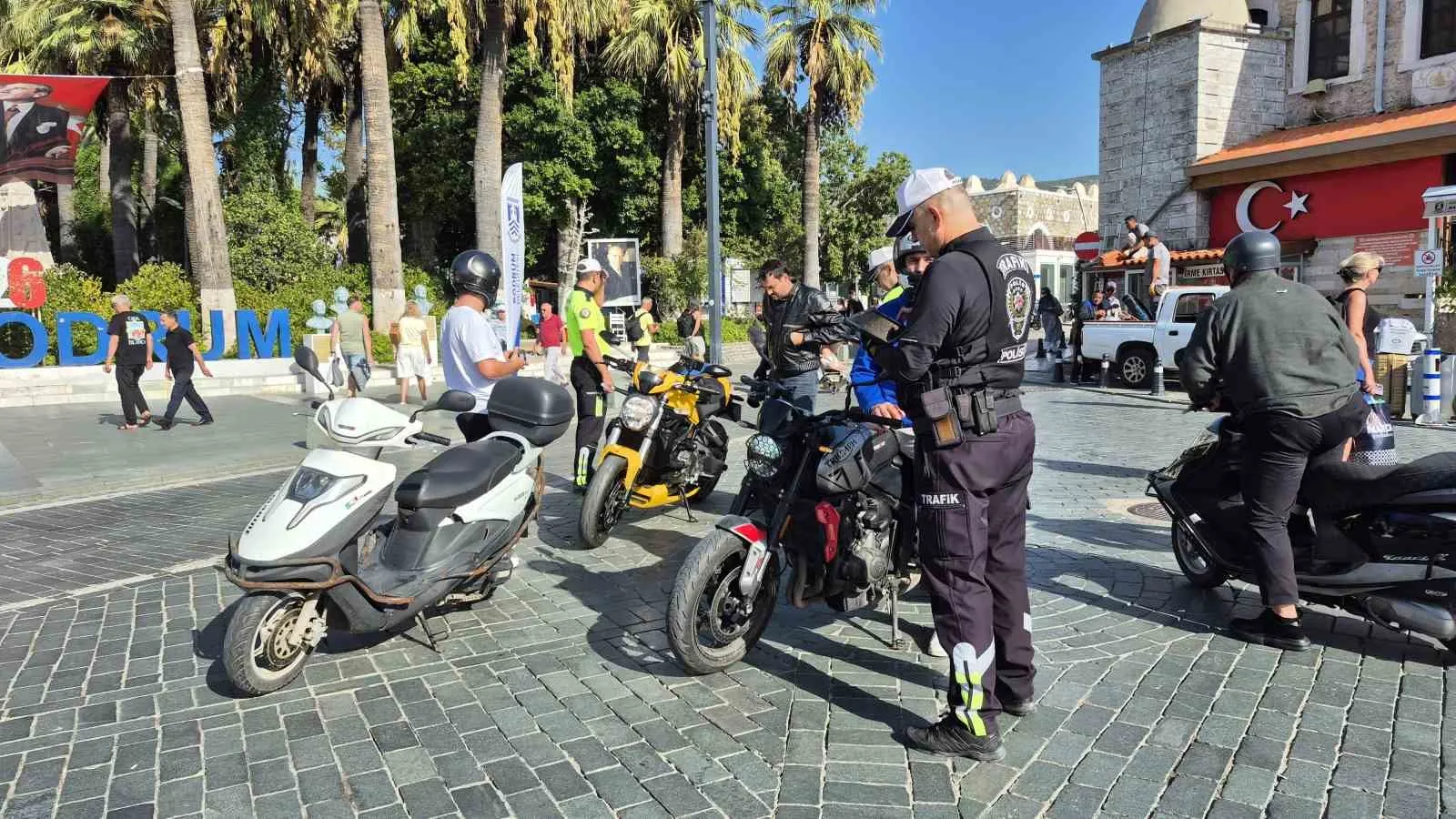 Bir saatte 500 bin TL para cezası uygulandı