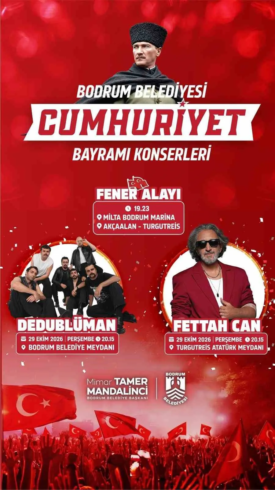 Bodrum’da Cumhuriyet Bayramı hazırlıkları tamamlandı - 3
