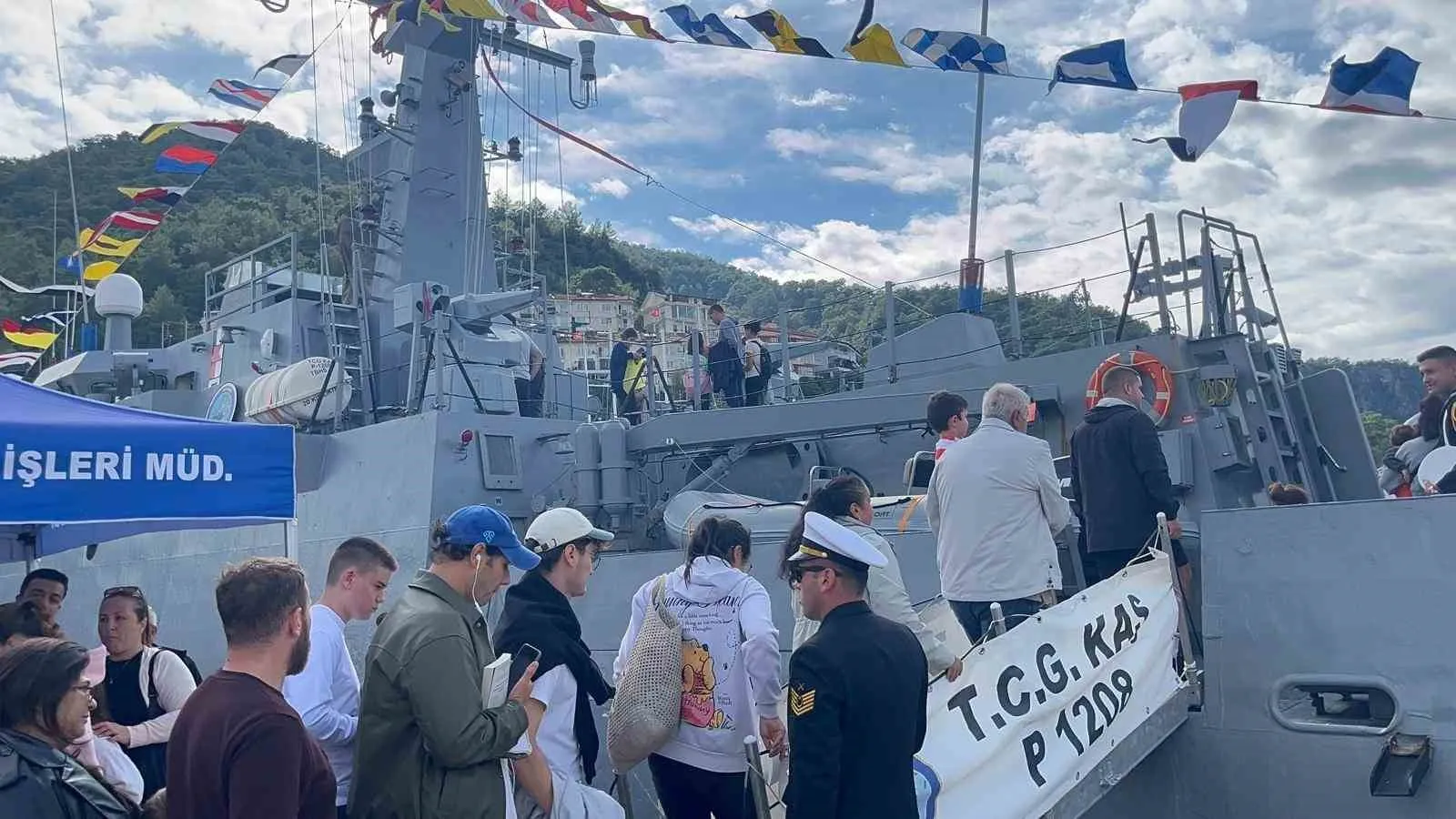 TCG Kaş Gemisi 29 Ekim’de Fethiye Limanı’nda Ziyarete Açıldı - 4