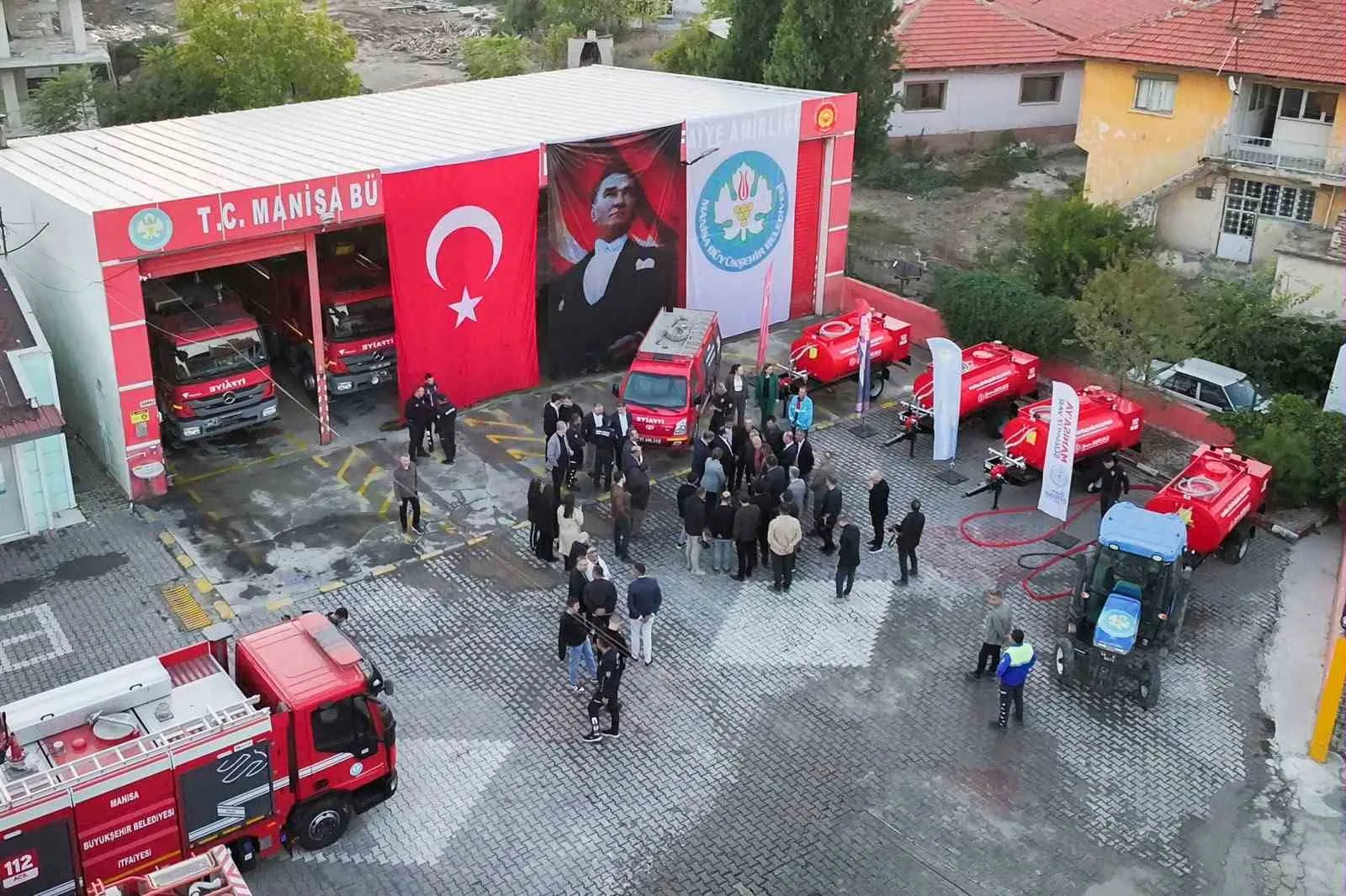 Alevlerle mücadelede Kula’ya tanker desteği - 3