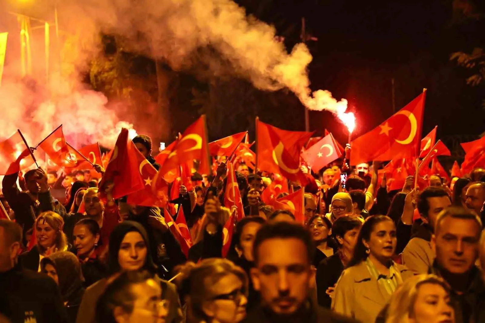 Binlerce Denizlili Cumhuriyet için yürüdü - 5
