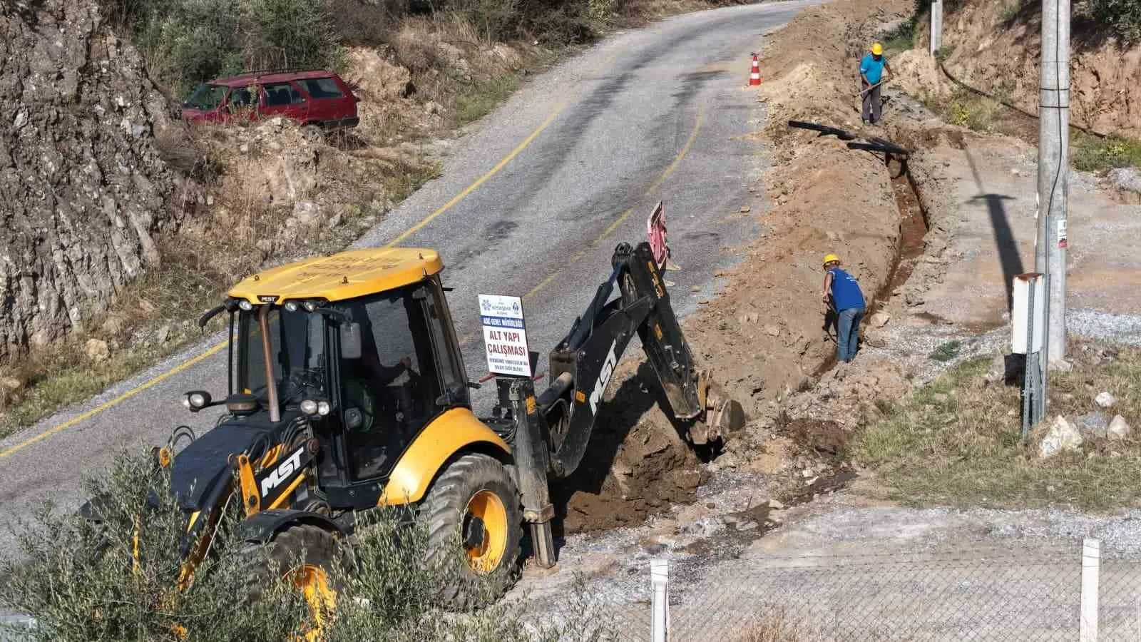 Sultanhisar’da kaynak suyu hatları yenileniyor - 5