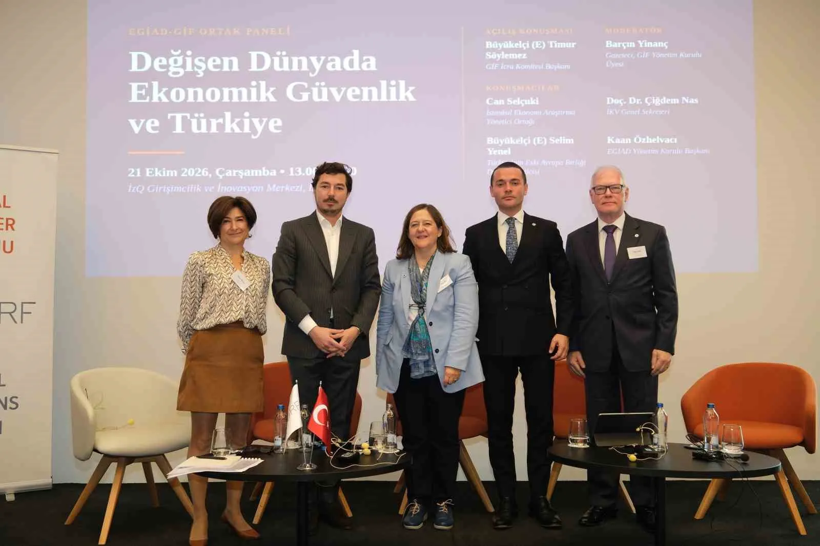 Dünyadaki ekonomik güvenlik ve Türkiye, İzmir’de GİF-EGİAD panelinde ele alındı - 3