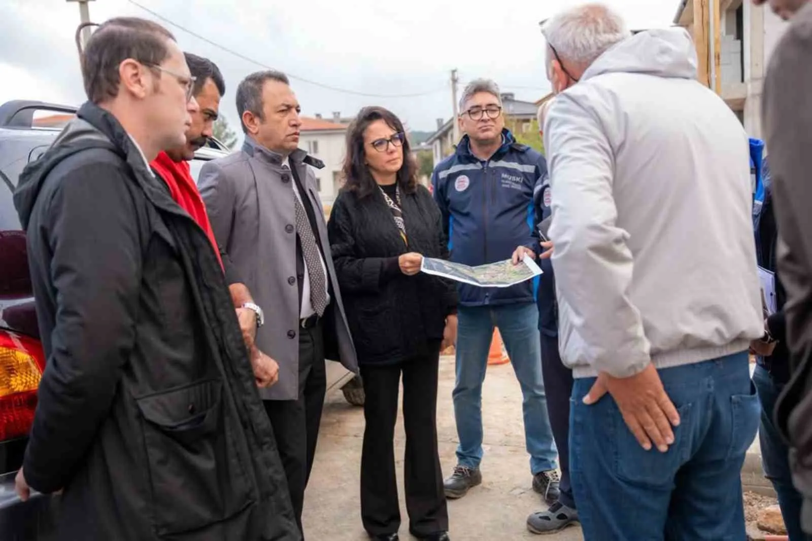Köksal Aras, yağışların etkilediği mahallelerde incelemelerde bulundu - 4
