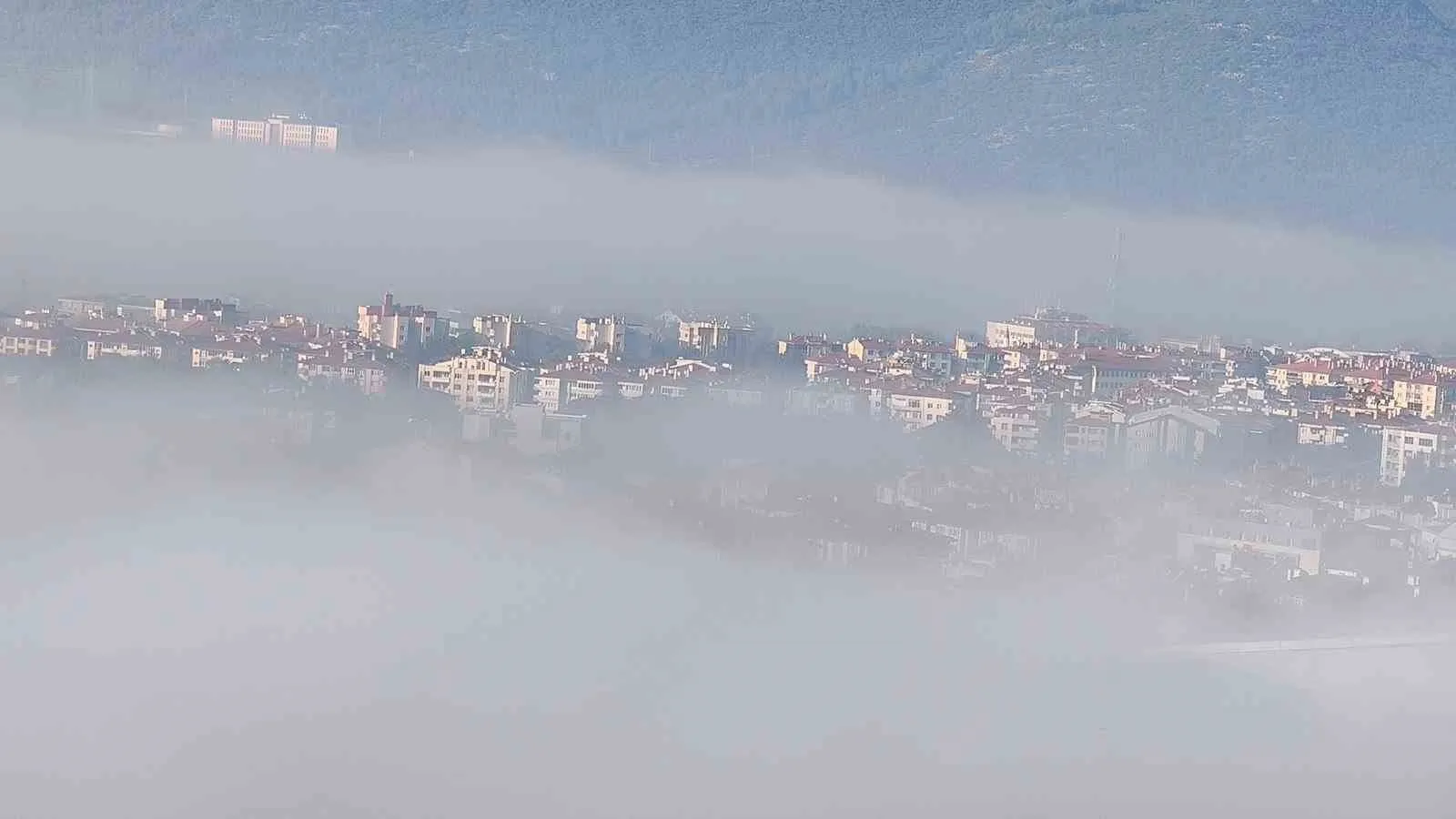 Muğla’da sis etkili oldu, kartpostallık görüntüler ortaya çıktı - 7