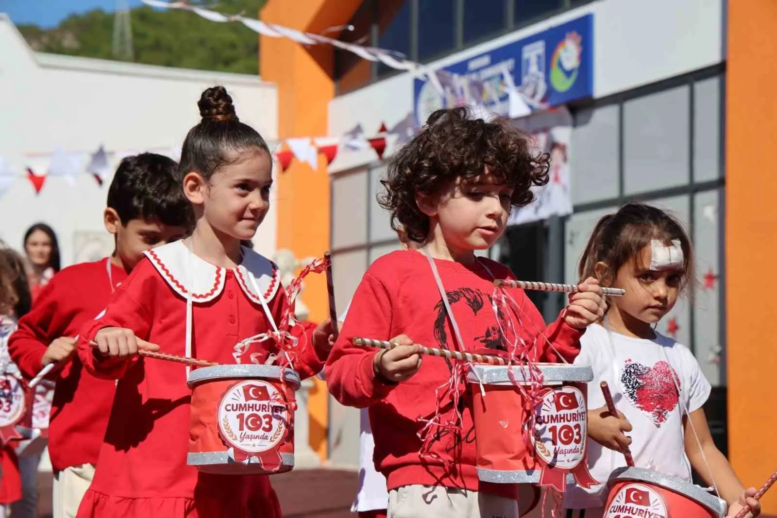 Muğla’da Cumhuriyet, çocukların hayalleriyle renklendi - 3