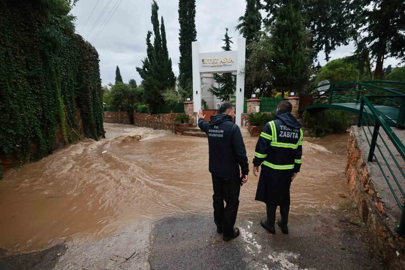 Bodrum’da yağış seferberliği