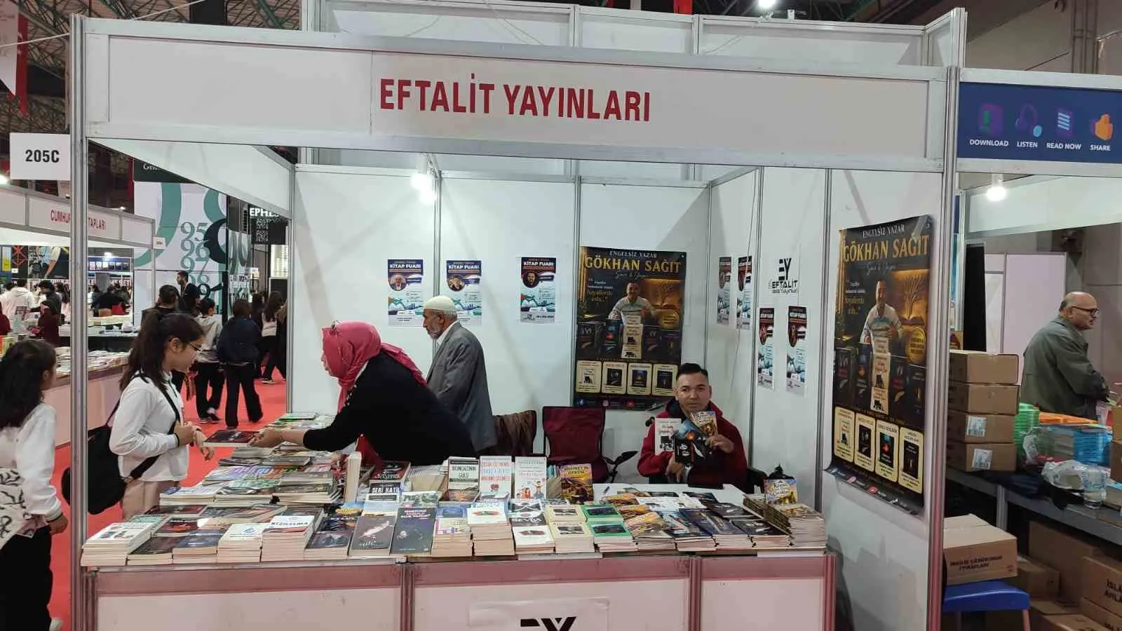 Engelsiz Yazar kitap fuarında okurlarıyla buluştu - 4