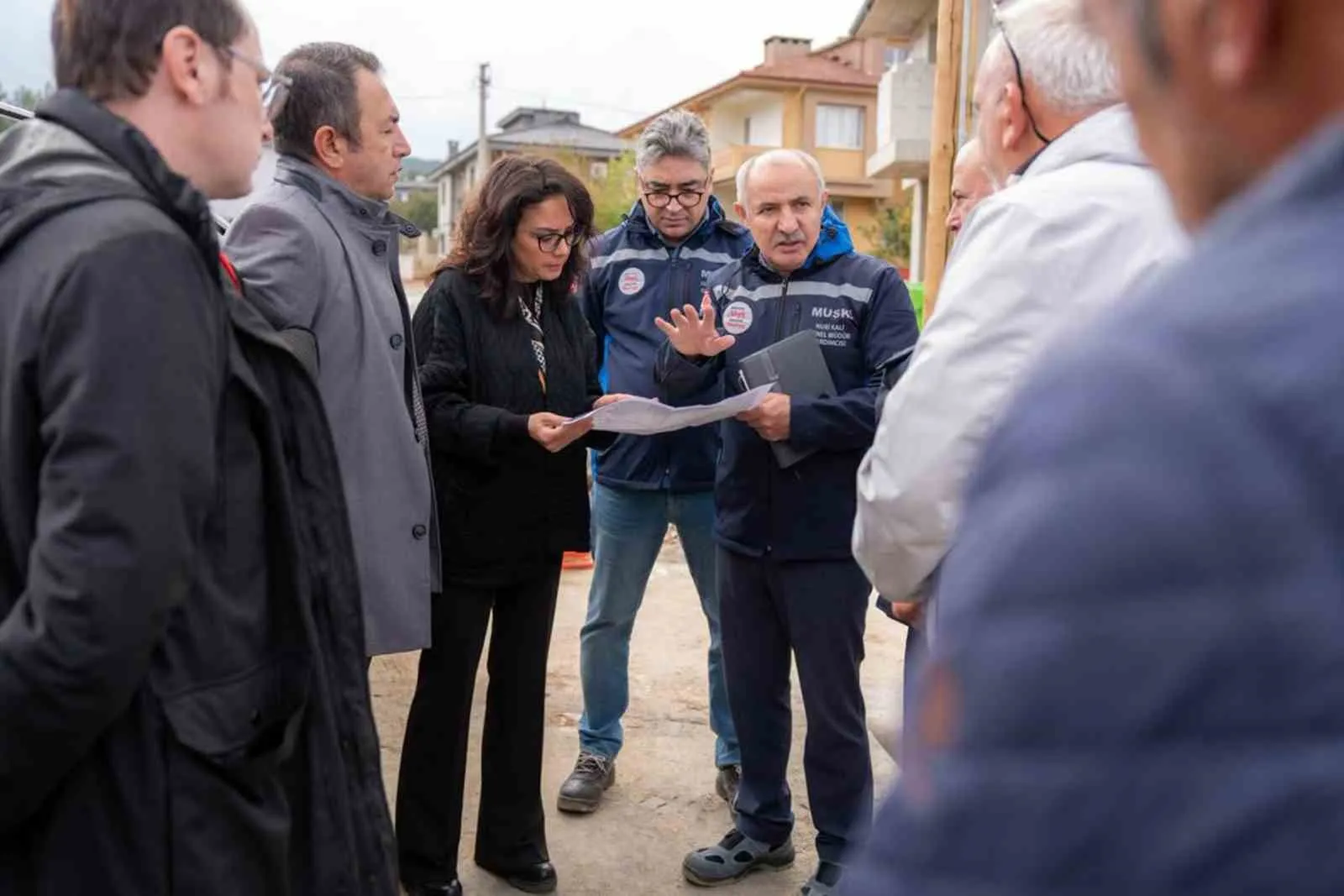 Köksal Aras, yağışların etkilediği mahallelerde incelemelerde bulundu - 7
