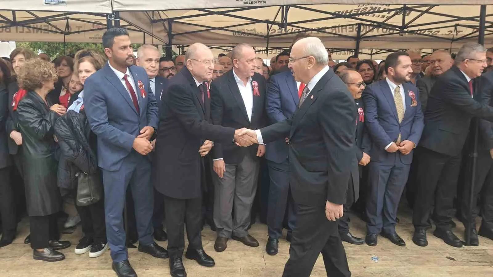 Denizli’de Cumhuriyet Bayramı kutlamaları çelenk töreniyle başladı - 6