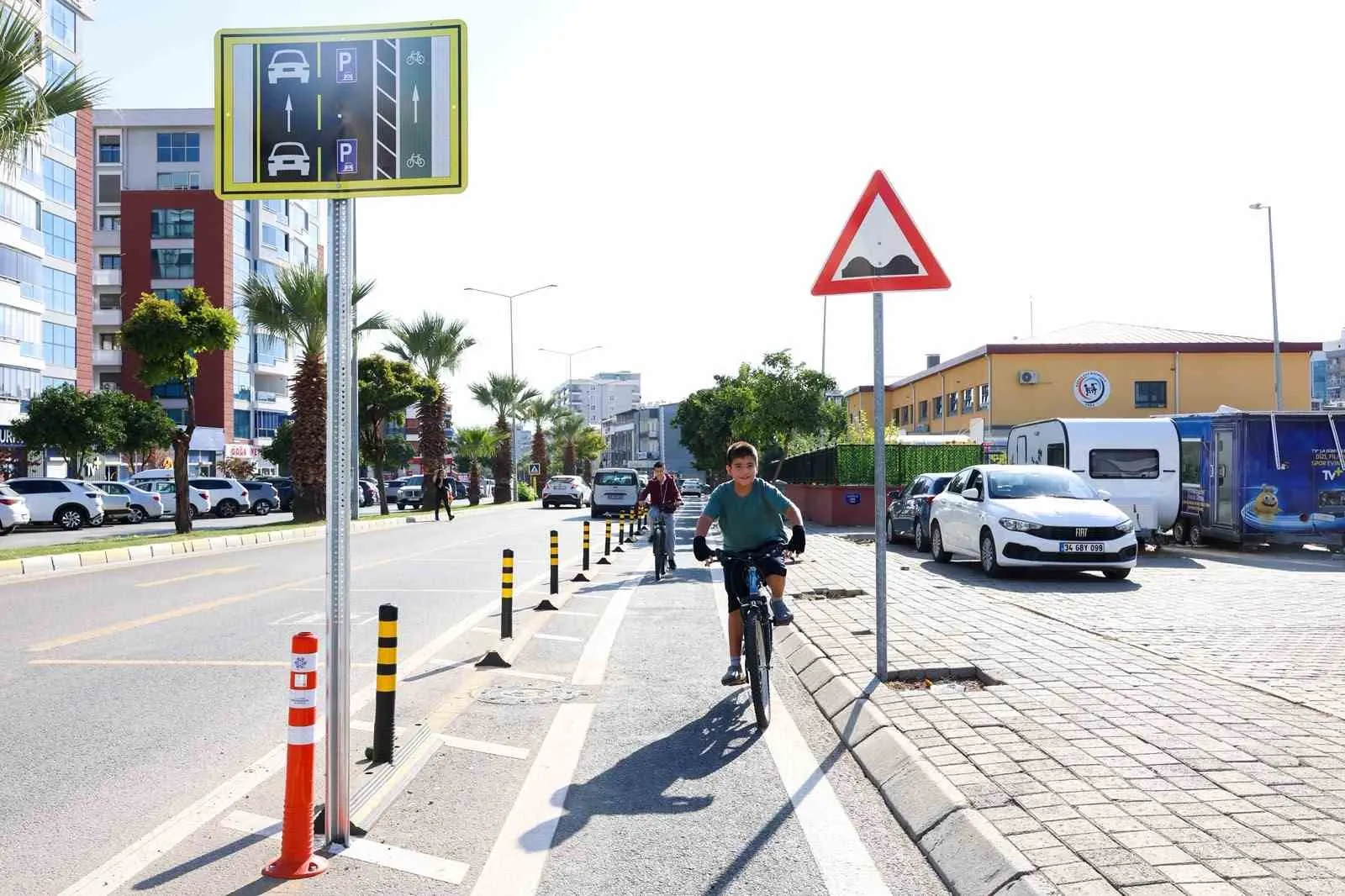 Aydın’da bisiklet yolunun tamamlanan bölümleri kullanıma açıldı - 3
