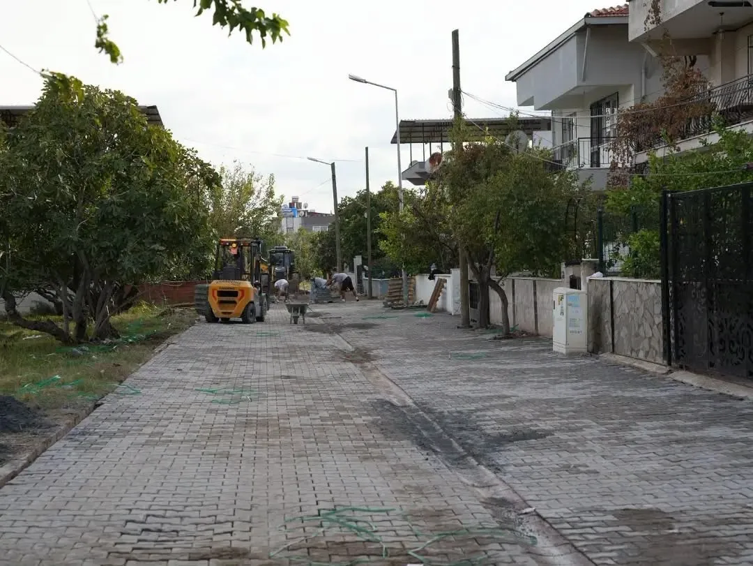 Germencik’te sokaklar yenileniyor - 3