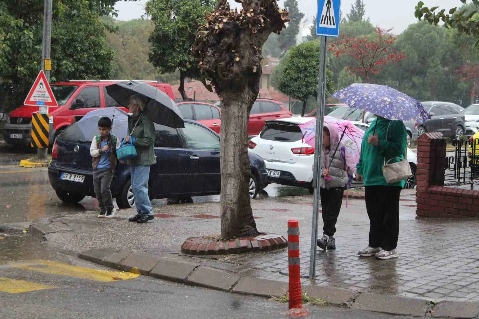Aydın’da sağanak yağış başladı - 6