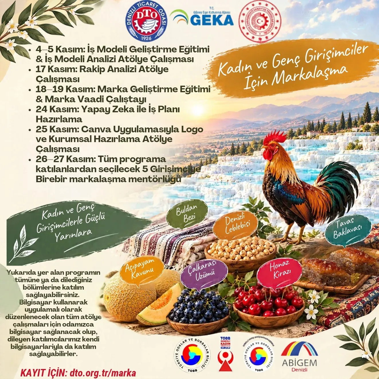 DTO’nun öncülüğünde, Denizli’nin yerel değerlerinde markalaşma hamlesi - 2