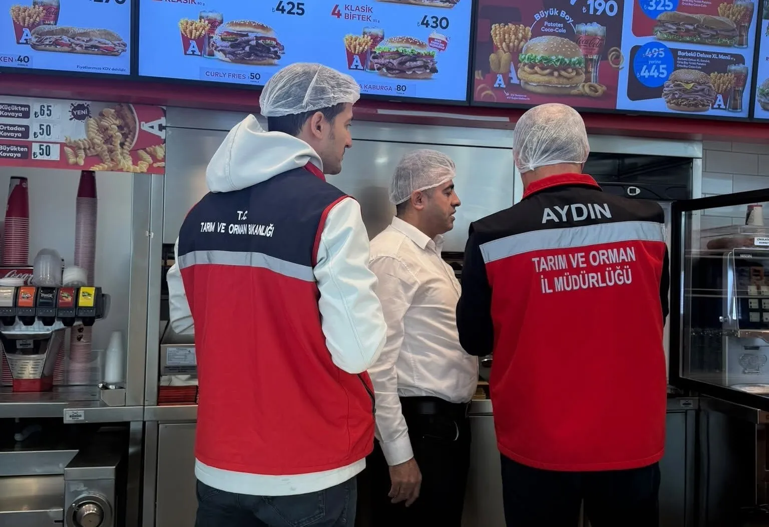 Aydın’da menülerdeki kalori bilgileri de denetlendi