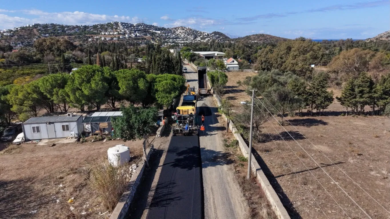 Bodrum’da beş mahallede yol çalışmaları sürüyor - 3