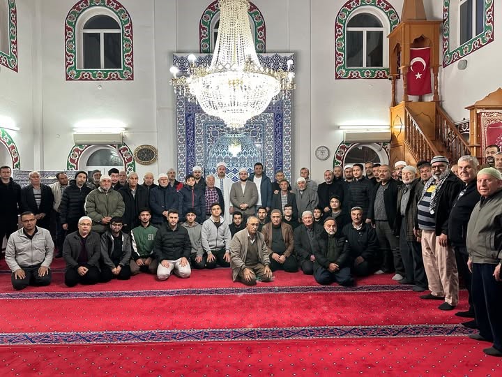 Çivril’de sabah namazı buluşmasında aile vurgusu
