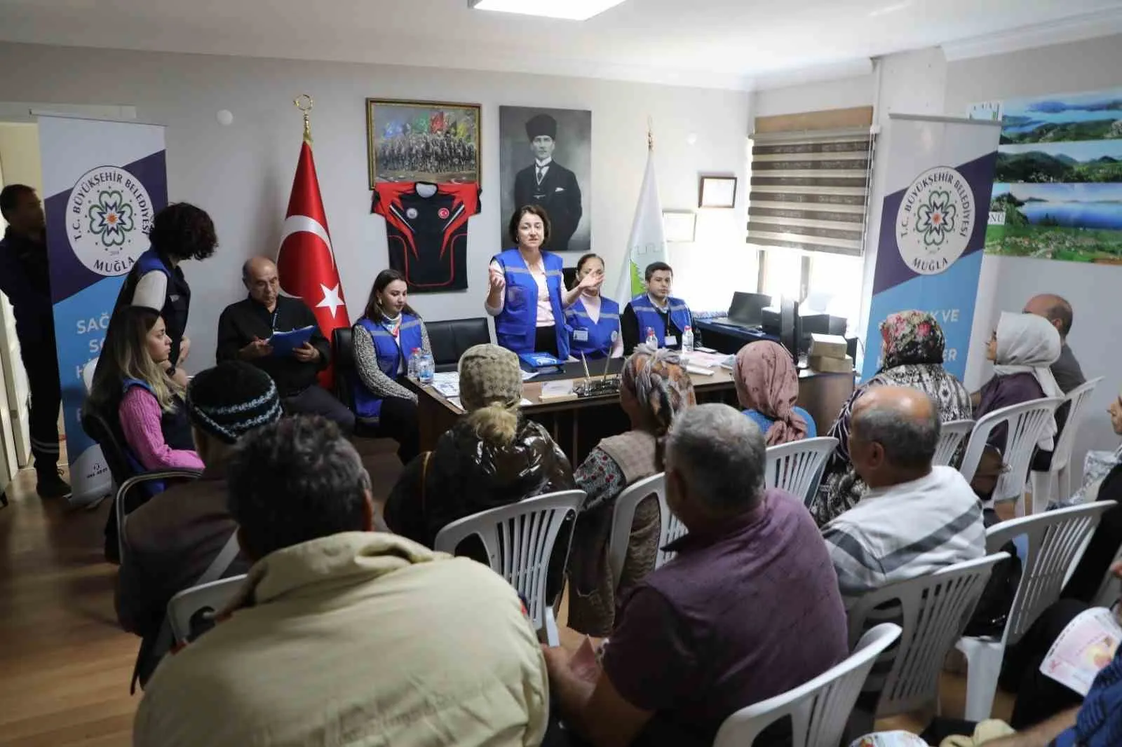 Muğla Büyükşehir’den Hisarönü’nde Meme Kanseri farkındalığı - 5