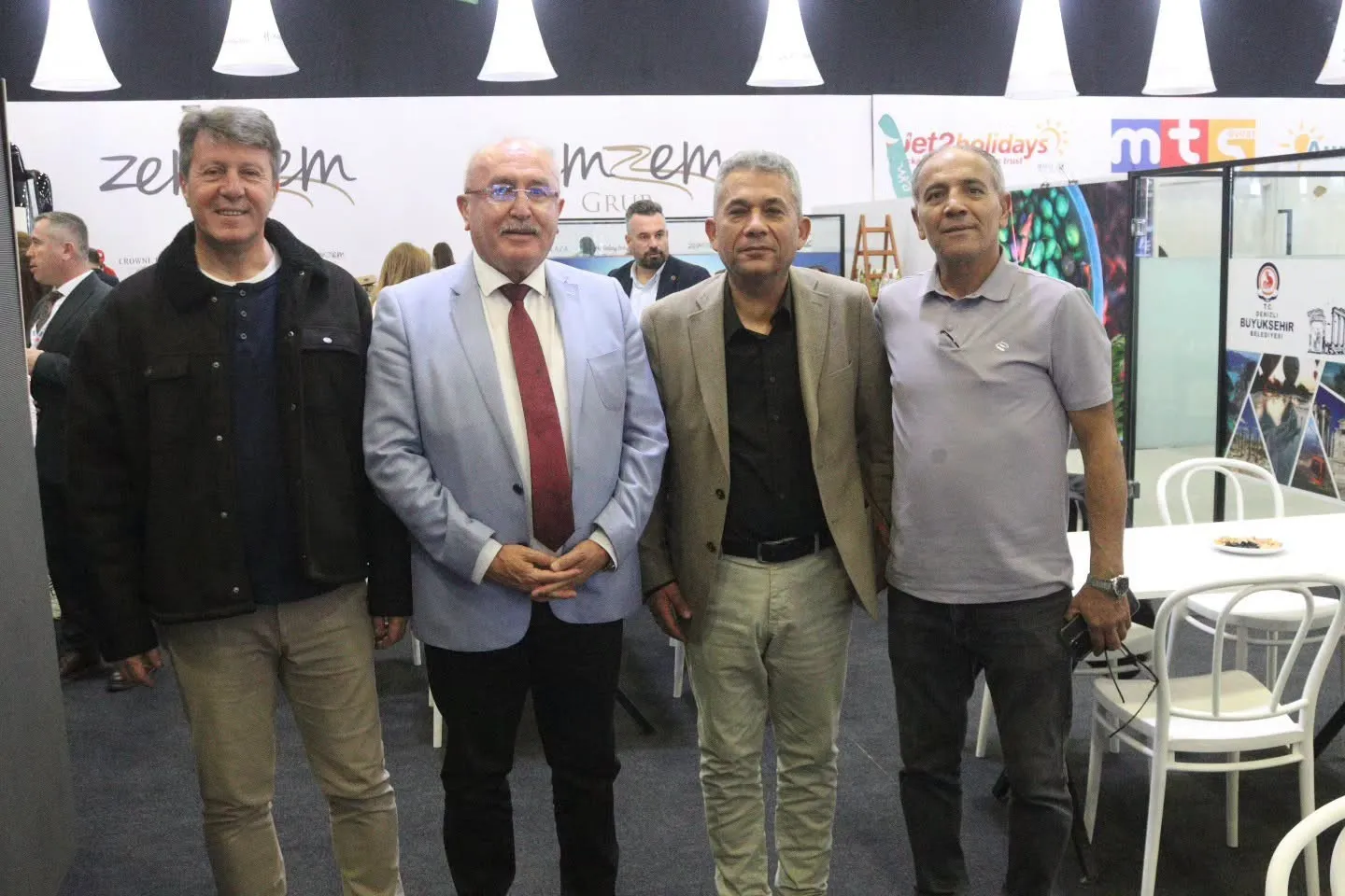 Çal’ın tarım ve doğal zenginlikleri Antalya TFuarı’nda tanıtılıyor