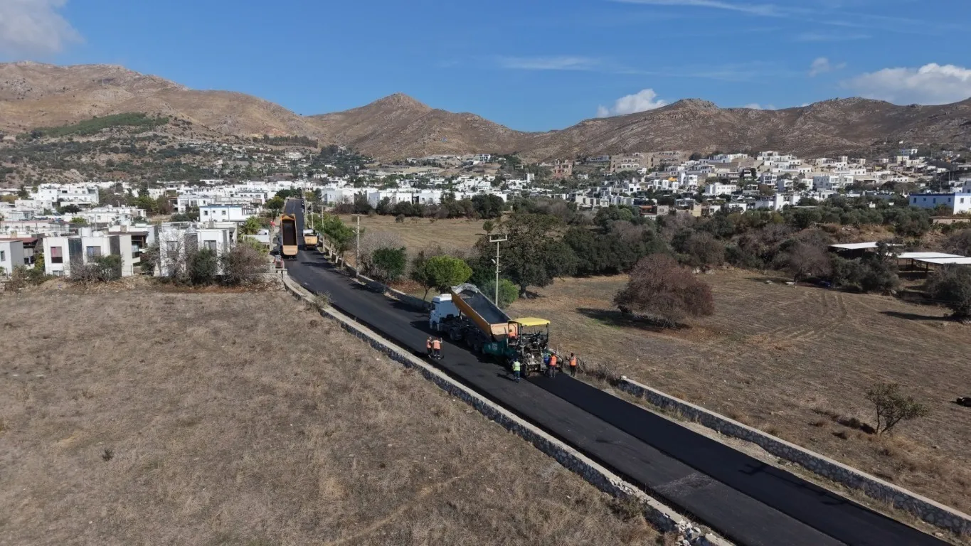 Bodrum’da yol çalışmaları dört mahallede sürüyor - 4