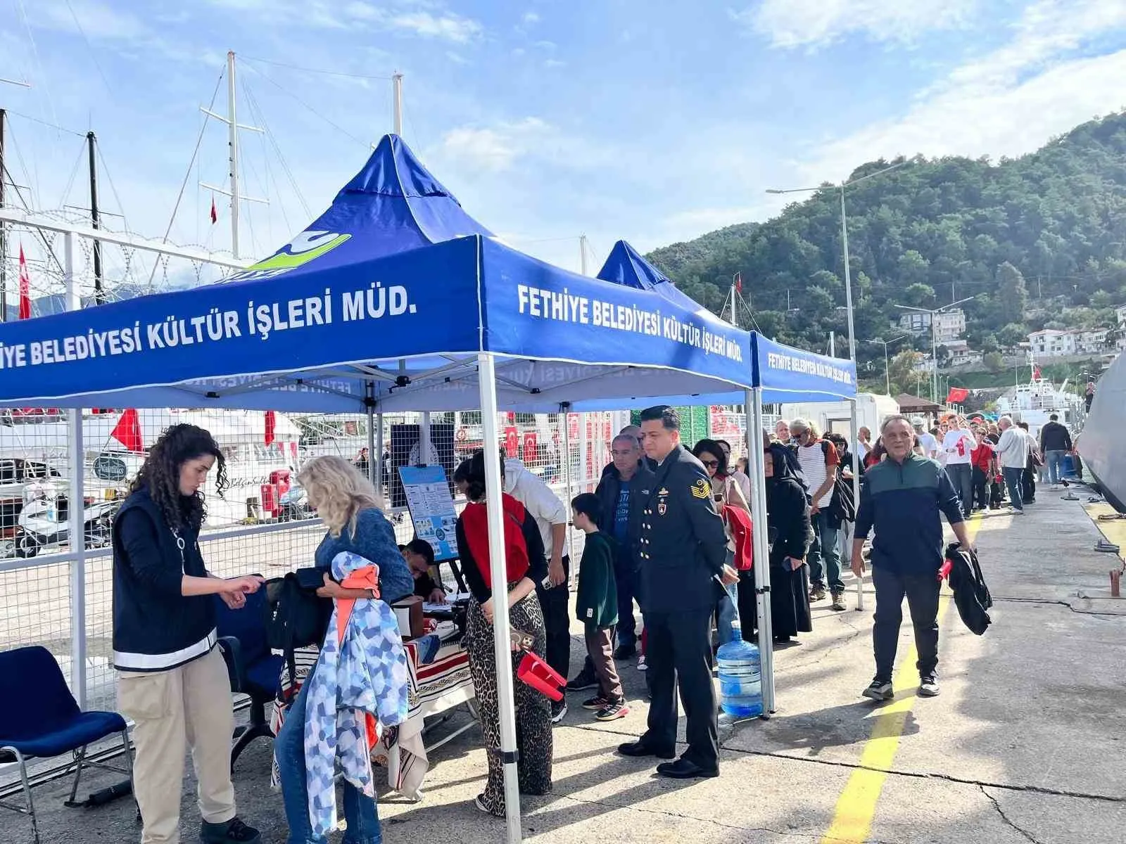 TCG Kaş Gemisi 29 Ekim’de Fethiye Limanı’nda Ziyarete Açıldı - 2