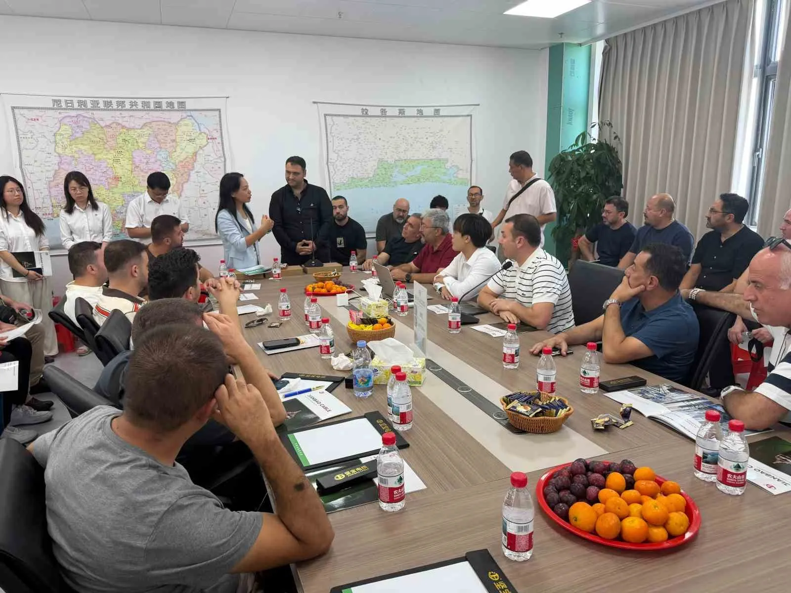 DTO heyeti Çin’de kablo fabrikasını inceledi - 4