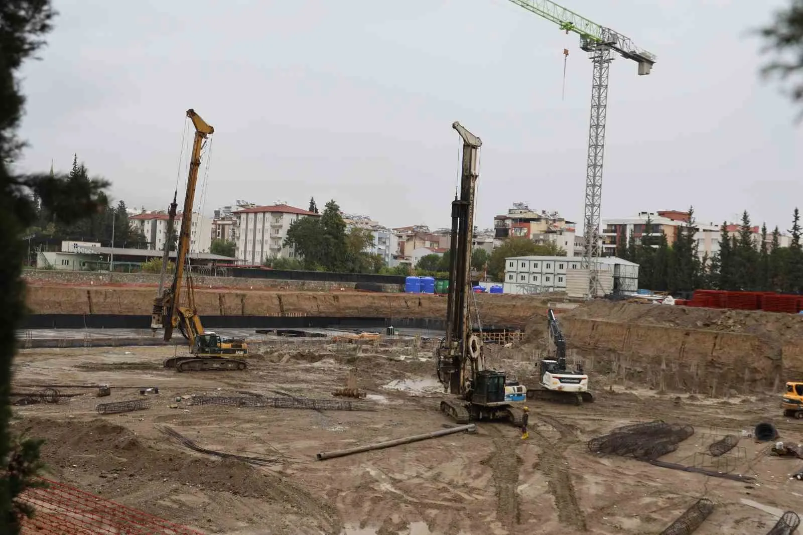 Aydın’da yeni adalet sarayı inşaatında kazıklar çakıldı - 2