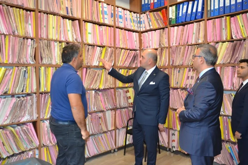 Çine Adliyesi’nde incelemelerde bulundular - 4
