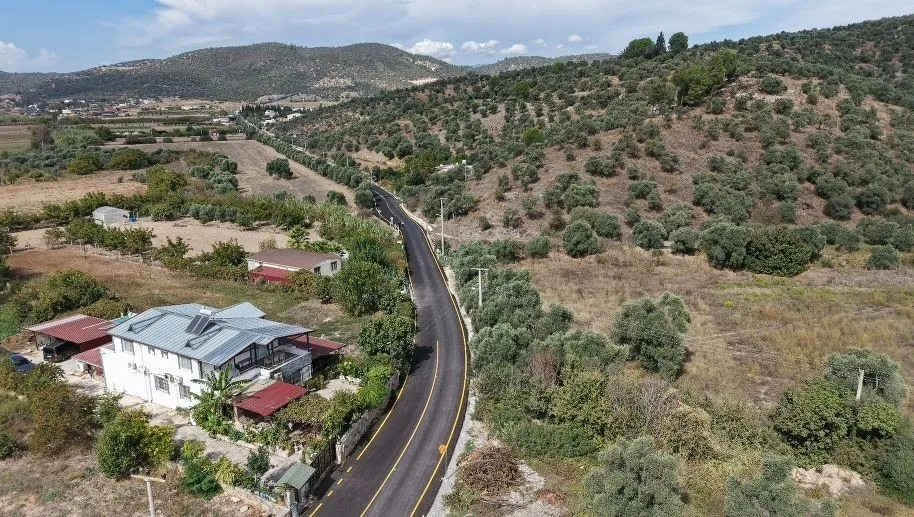 Milas’ta 5,8 kilometrelik yol çalışması tamamlandı - 3