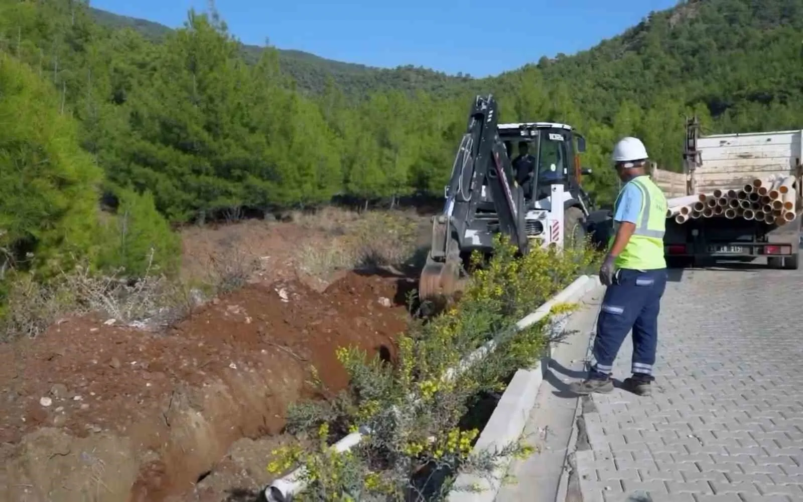 MUSKİ, Fethiye’de TOKİ konutlarının su sorunu çözüyor - 2