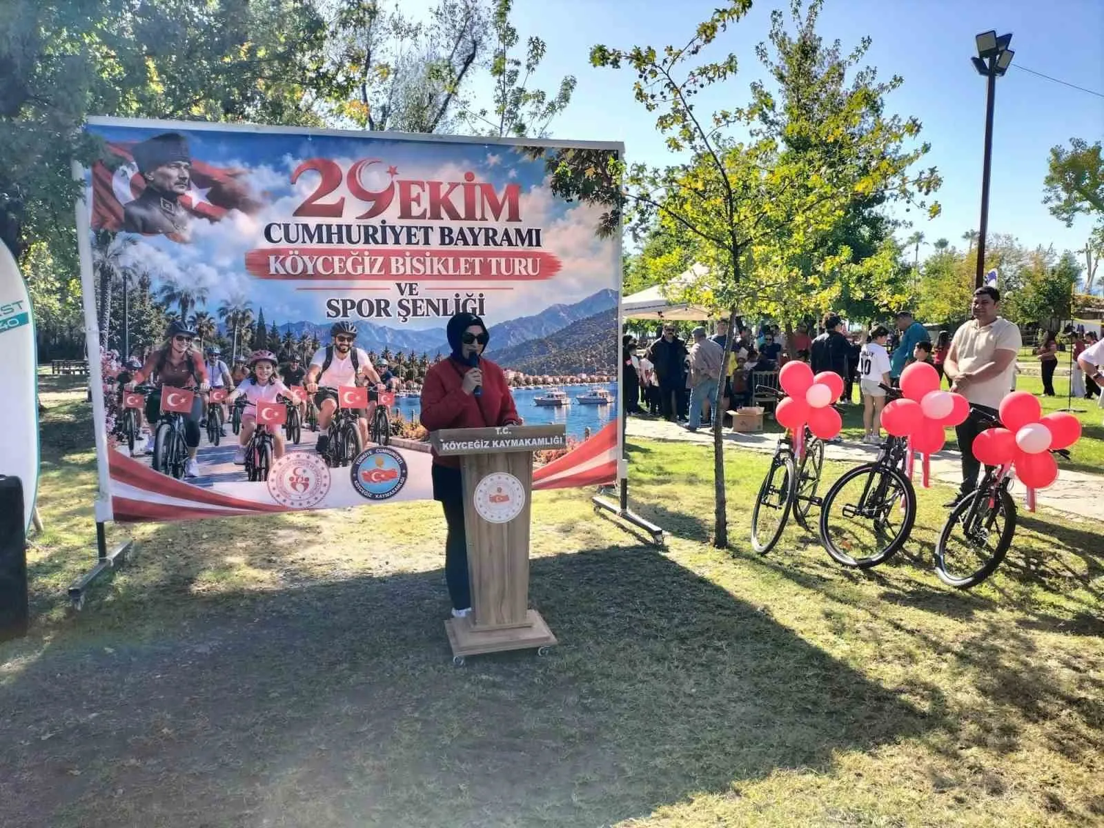 Köyceğiz’de pedallar Cumhuriyet için çevrildi - 5