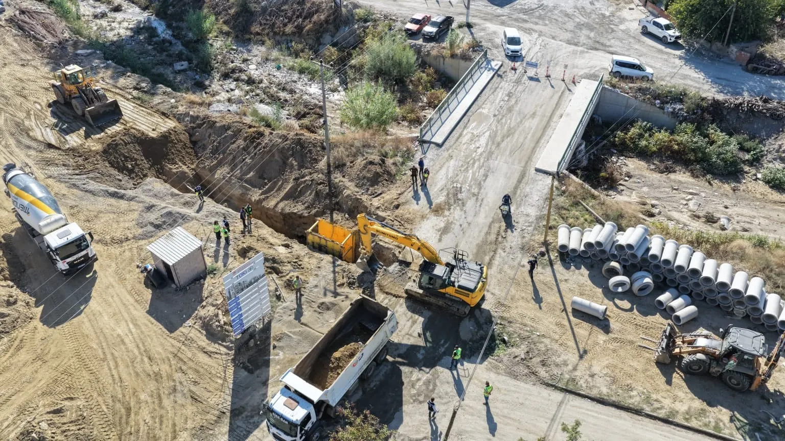 İncirliova’da 1,3 milyar liralık altyapı yatırımı sürüyor - 2