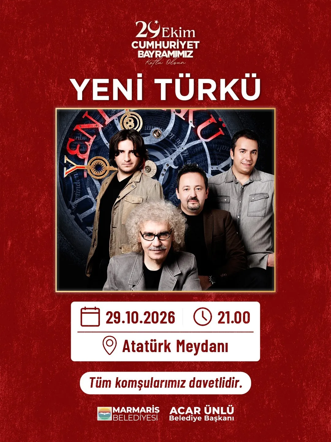 Marmaris’te Cmhuriyet Bayramı şöleni yaşanacak - 3