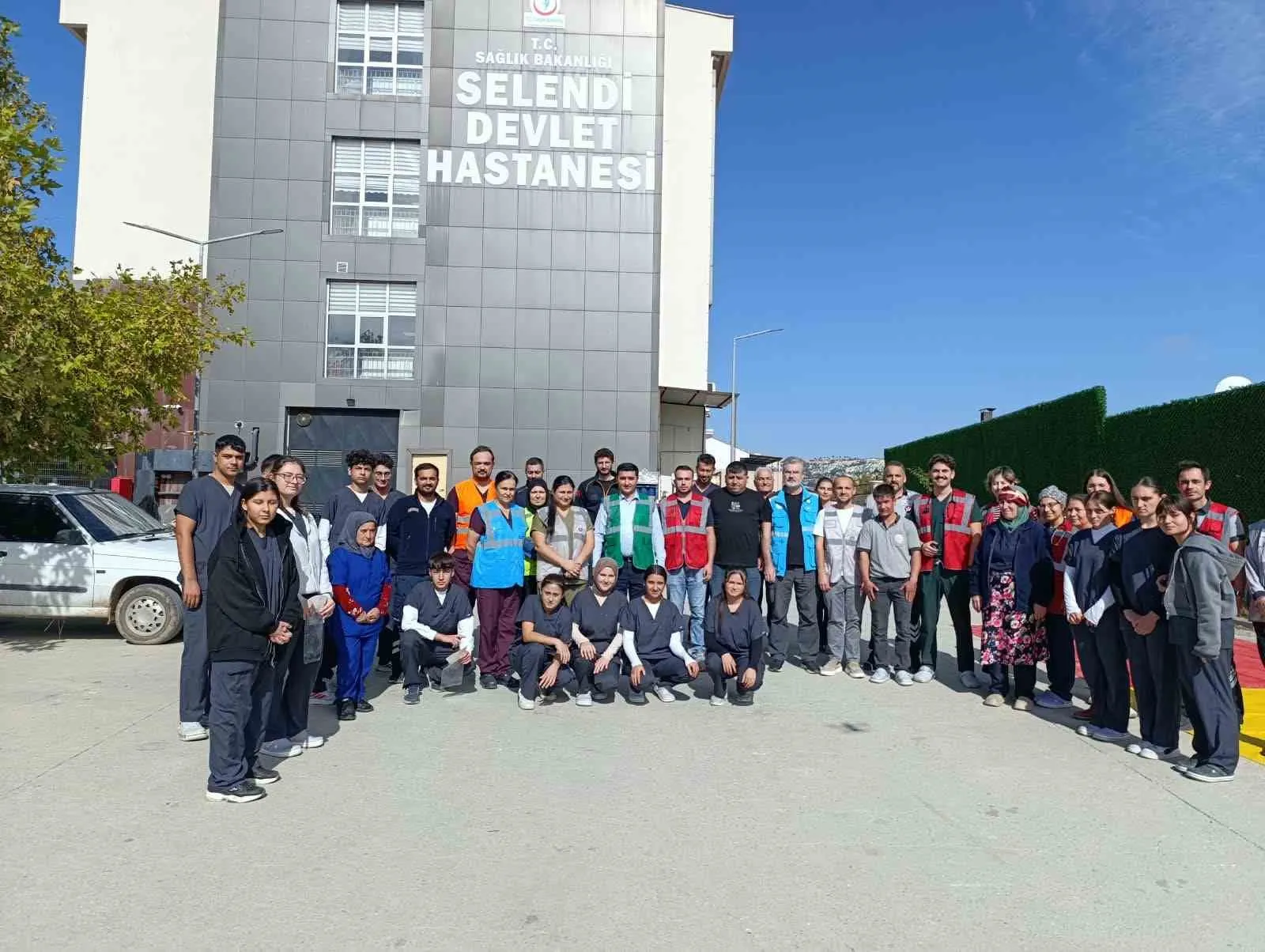 Selendi’de gerçek gibi tatbikat